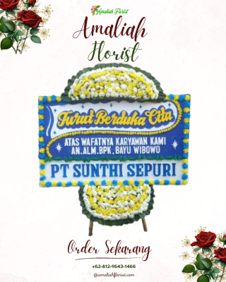 Papan Bunga Duka di Topos